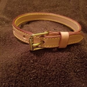 Vachetta leather crossbody bag extenders